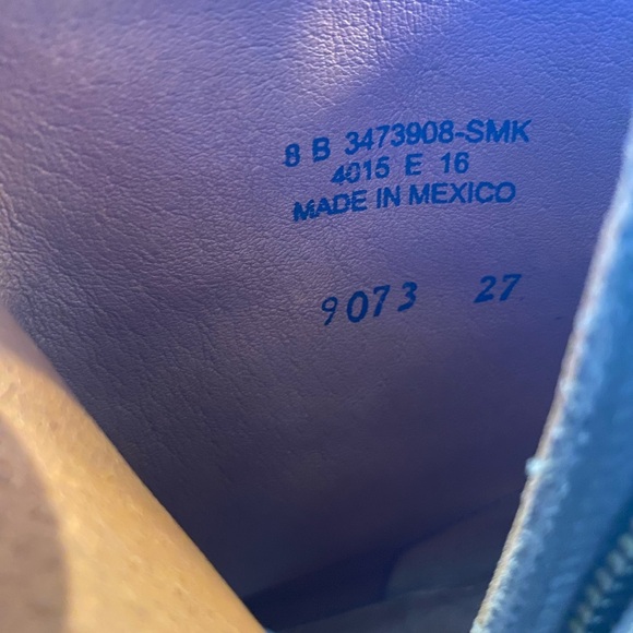 Frye Suede Harness Ankle Boots Gray Buckle Moto Style Women’s Size 8 B - Picture 10 of 13